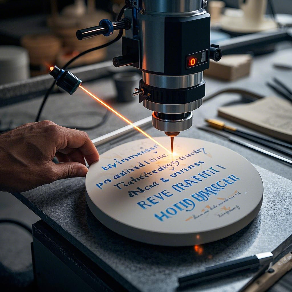 陶瓷材料激光打標為何成為行業剛需？3 大核心技術革新揭秘