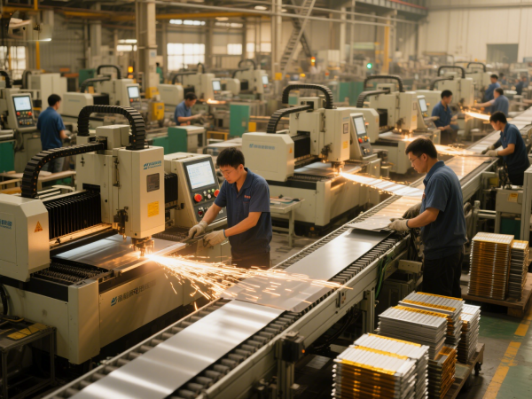 新能源電池極片激光切割 (4)