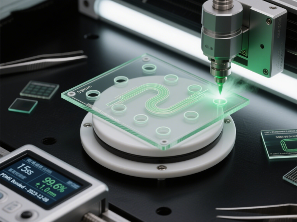 醫(yī)療微流控芯片微孔激光加工 (6)