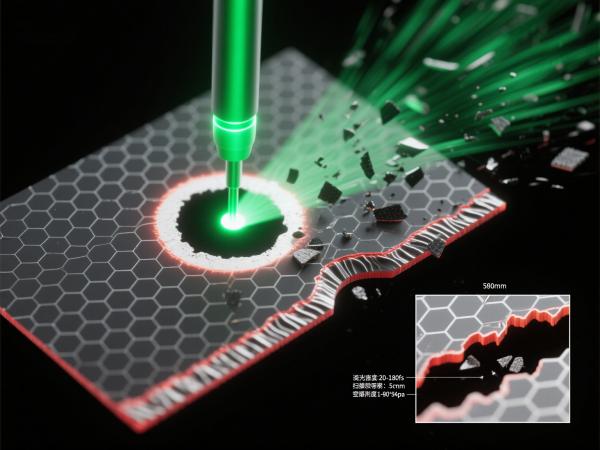 石墨烯導電膜飛秒激光蝕刻 (6)